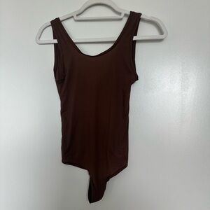COTTON ON dark brown body suit